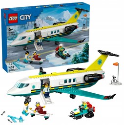 Lego City 60456. Samolot pogotowia ratunkowego