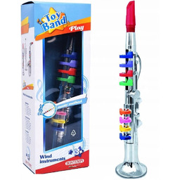 Klarnet Dla Dzieci Bontempi 42 CM Srebrna 8