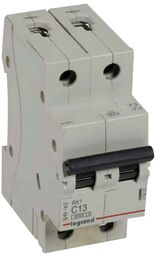 Wyłącznik nadprądowy 13A LEGRAND RX3 C13 2P 419223