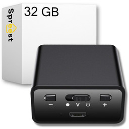 DYKTAFON SZPIEGOWSKI MINI CYFROWY PODSŁUCH MAŁY PENDRIVE 32GB