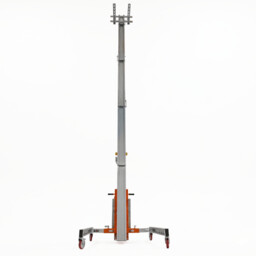 Aluminiowy jezdny elektryczny podnośnik materiałów HW03EL Faraone 200