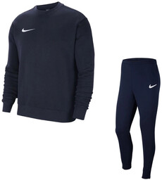 Dres męski bawełniany Nike granatowy CW6902-451 + CW6907-451