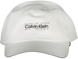 BIAŁY CZAPEK MĘSKI CALVIN KLEIN
