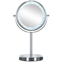 Kleine Wolke, Bright, Lusterko Kosmetyczne, Silver