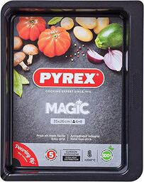 Pyrex Magiczna blacha do pieczenia, czarna