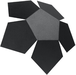 Kinkiet PENTA czarny SL.0423 - Sollux Sprawdź kupon