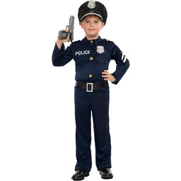 Boland - Kostium dziecięcy policjanta, 4-częściowy, przebranie
