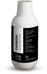 WOOM CARBON + 500ml - płyn wybielający zęby