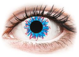 CRAZY LENS - Harlequin - jednodniowe zerówki (2
