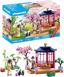 PLAYMOBIL My Life Azjatycki ogród z karmieniem pand