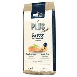 BOSCH Plus Pstrąg & Ziemniak 12,5 kg
