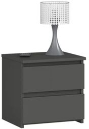 Szafka nocna, stolik, STILO, 2 szuflady, 40x35x40 cm,