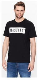Mustang T-Shirt Alex 1013223 Czarny Regular Fit