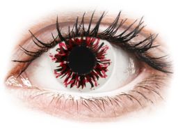 CRAZY LENS - Harlequin Black - jednodniowe korekcyjne