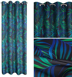 Zasłona 140 x 250 Dekoracyjna Design91 Palms 01