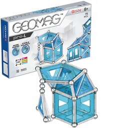Klocki magnetyczne Geomag klocki edukacyjne 75 el. Kreatywna