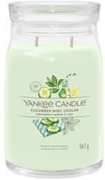 Yankee Candle Signature Cucumber Mint Cooler Świeca Duża