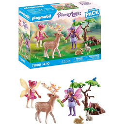 PLAYMOBIL Fairies Wróżki z uroczymi leśnymi zwierzętami Zabawki