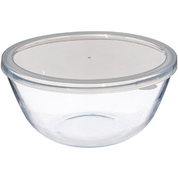 5five Simply Smart Szklana miska z pokrywką, transparentne