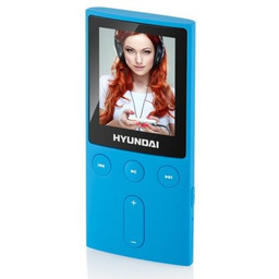 HYUNDAI Odtwarzacz mp3 MPC501GB4FMBL 4GB Niebieski