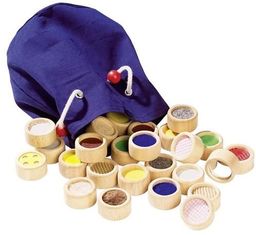 Dotykowe memo, 32 elementy, 59004-Cause, gry drewniane