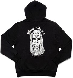 bluza męska FALLEN HOUSE OF MASKS HOODIE Black/White