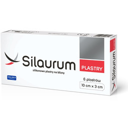 Silaurum Plastry silikonowe na blizny 10 cm x