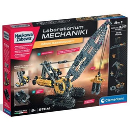 CLEMENTONI Klocki plastikowe Naukowa zabawa Mechanics Dźwig 50402