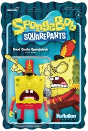 SUPER7 - Band Geeks Spongebob Kanciastoporty Figurka reakcji