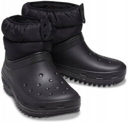 Damskie Buty Zimowe Ocieplane Śniegowce Crocs Classic Neo