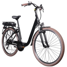 INDIANA Rower elektryczny Pulse D18 28 cali Czarny