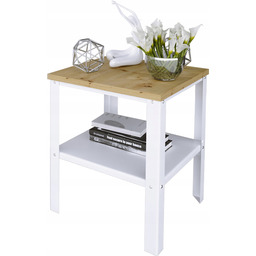 Stolik Skręcany Z Półką Loft Industrial Salon 40x40x45