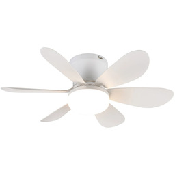 Lampo-wentylator na pilota biały LED CCT+DIM 10W LUND