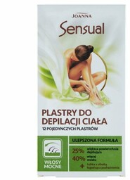 JOANNA Sensual Plastry do depilacji ciała - włosy