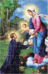 Puzzle Święty Stanisław Kostka - 10 szt.