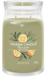 Yankee Candle Signature Sage & Citrus Świeca Duża