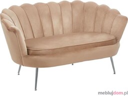 Sofa SF1-FX - srebrne nóżki Cappuccino