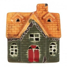 Lampion LED Domek Ceramiczny E Clayre & Eef