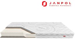 JANPOL ZEUS materac piankowy, lateksowy, Rozmiar - 120x200,
