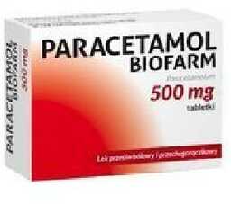 Paracetamol Biofarm tabl. 0,5 g 10 tabl.