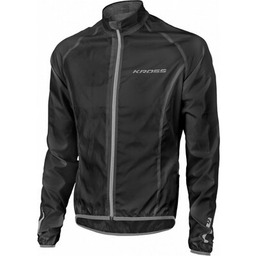 KROSS Kurtka rowerowa Brolly (rozmiar S) Czarny RABAT