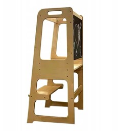 Wieża Lapchu+ Drewniana Z Tablicą Do Rysowania