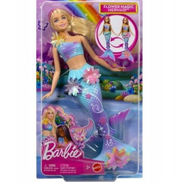 Barbie Syrenka Rozkwitające kwiaty