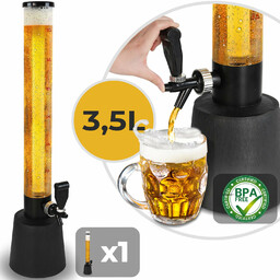 WIEŻA PIWNA DOZOWNIK DYTRYBUTOR DO PIWA 3,5 L