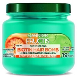 Fructis Grow Strong Biotin Hair Bomb wzmacniająca maska