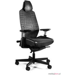 Fotel gamingowy RONIN Elastomer/Siatka Unique Czarny