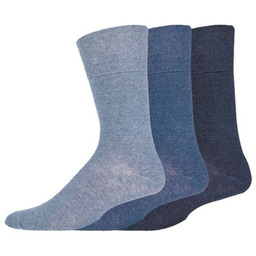 Gentle Grip 3PACK Skarpety męskie, bezuciskowe, dla diabetyków,