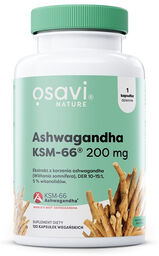 Osavi Nature Ashwagandha KSM-66 200 mg, 120 kapsułek