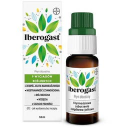 IBEROGAST płyn na niestrawność żołądka - 50 ml