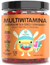 Multiwitamina, Naturalne Żelki dla Dzieci i Dorosłych, MyVita,